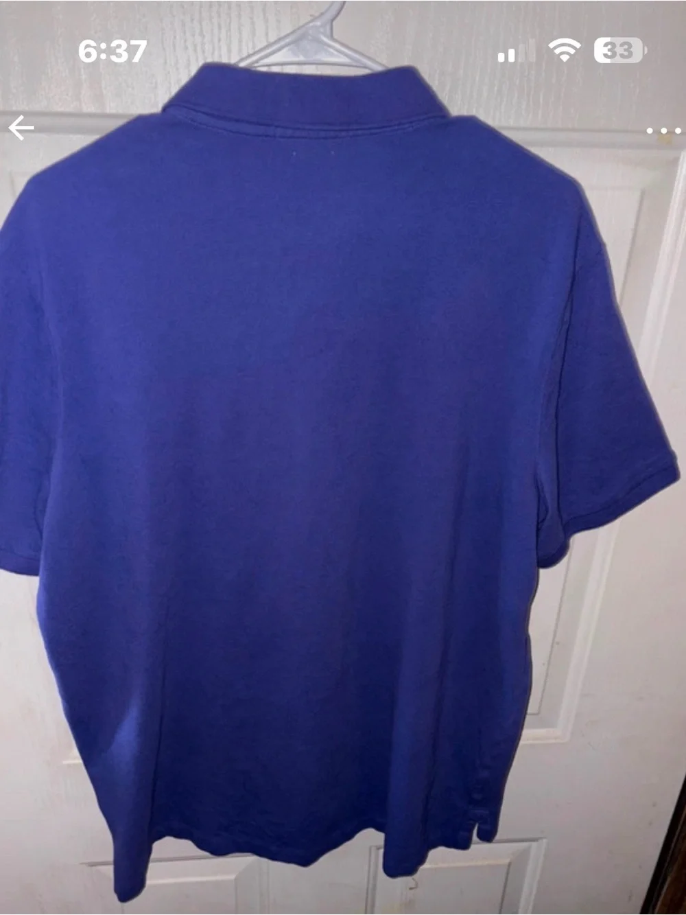Ralph Lauren Men’s Purple Polo Shirt with Green Pony
